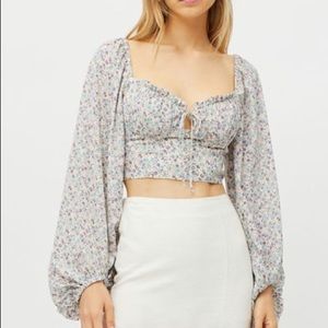 NWOT Urban Outfitters Floral Top